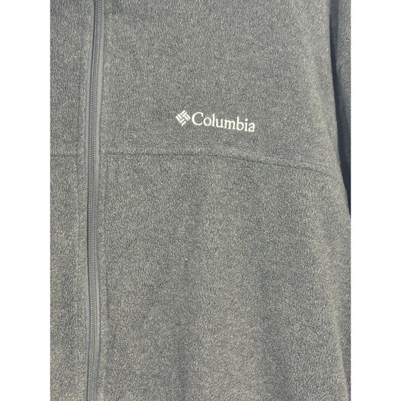 Columbia Mens Steens Mountain 2.0 Full Zip Fleece Jacket 3X Charcoal Heather - Picture 3 of 14